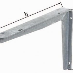 Konsole L.250mm H.200mm STA roh TZN Trgf.225kg GAH