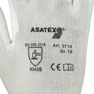 Schnittschutzhandschuhe Gr.10 weiß EN 388 PSA II 10 PA - VPE: 10