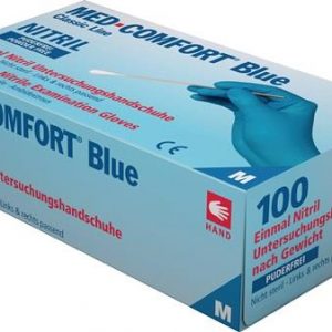 Einw.-Handsch.Med Comfort Blue Gr.XL blau Nitril 100 St./Box