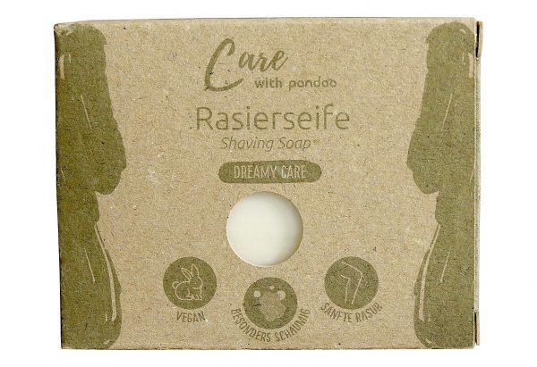 PANDOO Rasierseife 'Dreamy Care' 100 g