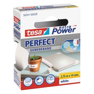 TESA Tesa Gewebeband 19mm weiss