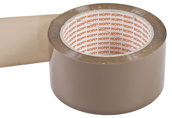NOPI Klebeband braun 66mx50mm